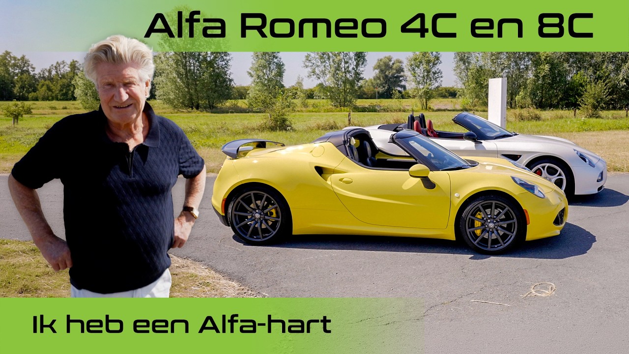 Alfa Romeo 4C en 8C zijn oog- en oorstrelend | Gallery Aaldering