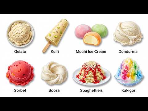All Ice Creams Explained In 6 Minutes
