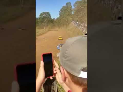 Acidente no Autódromo Cavalo de Aço, em Joaçaba SC dia 21/07/2022