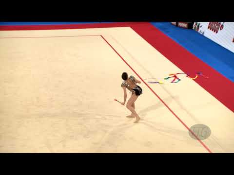AGATHOU Androniki (GRE) - 2019 Rhythmic Junior Worlds, Moscow (RUS) - Qualifications Clubs