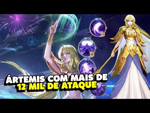 COLOQUEI MINHA ÁRTEMIS COM MAIS DE 12 MIL DE ATAQUE  - Saint Seiya Awakening