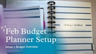 Plan With Me 💰 | Budget Planner Setup + Overview | February
