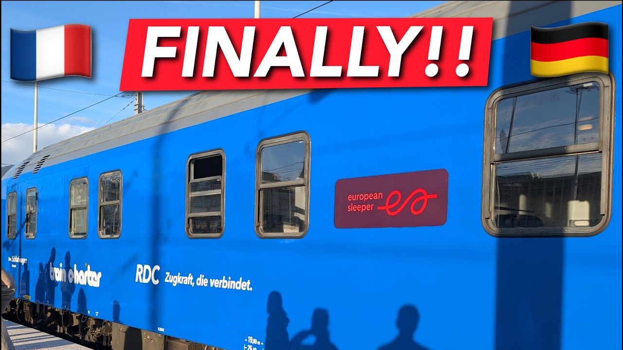 15 Hours from Paris to Berlin in a PRIVATE Sleeping Car