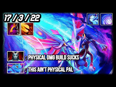 No need Physical Build as PUCK in 7.26! Insane dagon magic damage   Dota 2