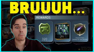 Got Free Sword Of Salvation From Solo Raids Injustice 2 Mobile