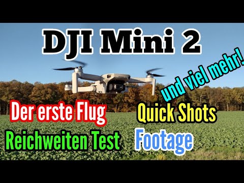 DJI Mini 2 First Flight Range Test Video Quality Quickshots Best Drone 2020 Review