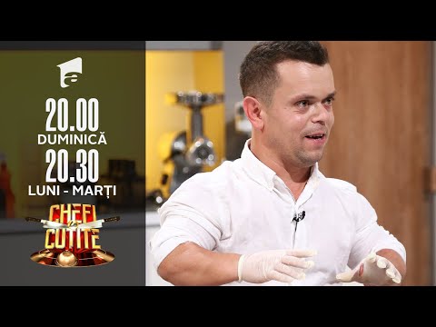 Chefi la cuțite | Iulian Buiac, poveste de viață impresionantă, la Chefi la cuțite