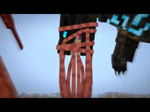 Godzilla VS Scylla in Minecraft!