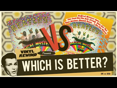 The Beatles Magical Mystery Tour UK vs USA | Vinyl Rewind