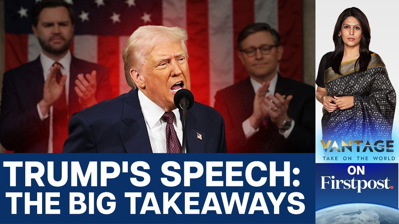 Trump Declares ‘America is Back’ in Fiery Speech to US Congress | Vantage with Palki Sharma | N18G