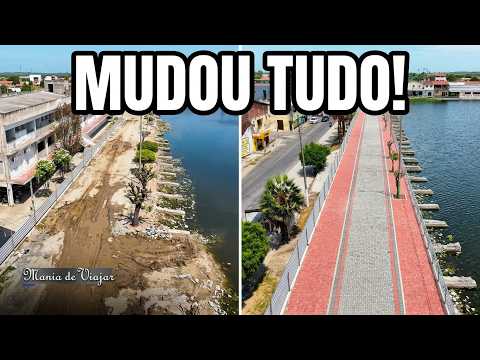 REFORMA DA LAGOA SALINA EM MORADA NOVA: Como estão as obras após o desabamento?