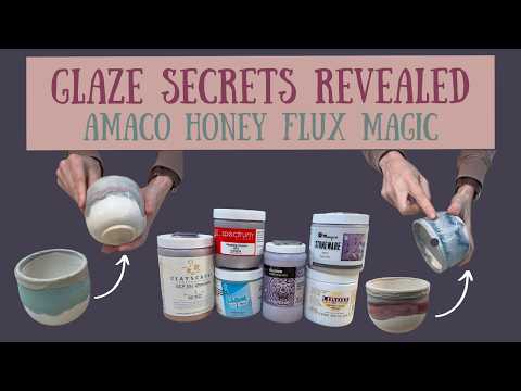 Kiln Opening! Stunning Glaze Combos with Amaco Honey Flux + Mayco, Spectrum & Laguna Glazes