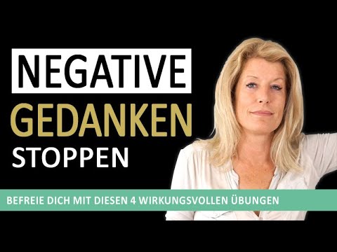 Befreie dich von negativen Gedanken im Kopf