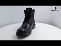Jack Jones DEXTER LEATHER BOOT SN Μαύρο 12257993