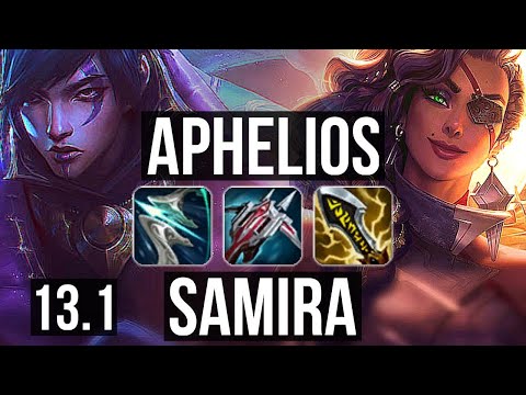 APHELIOS & Amumu vs SAMIRA & Nautilus (ADC) | 13/1/12, Legendary | KR Master | 13.1