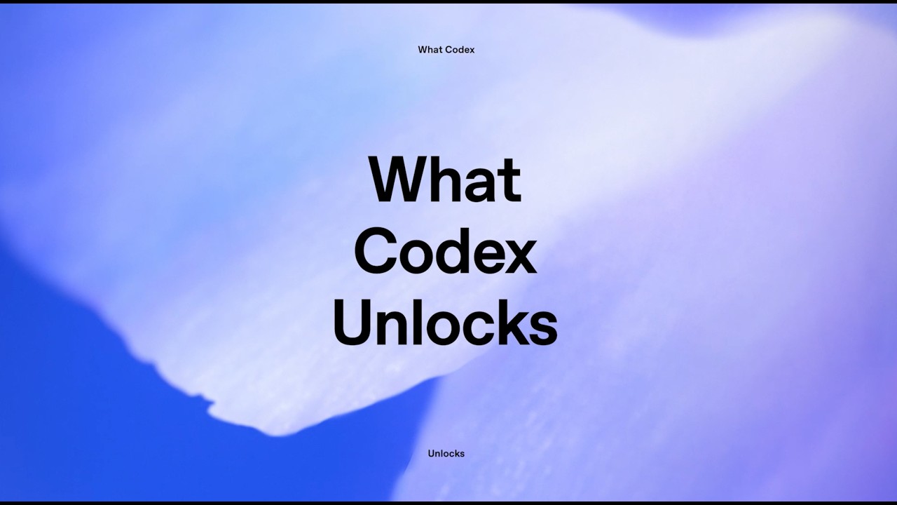 What Codex Unlocks for Endava - OpenAI Youtube