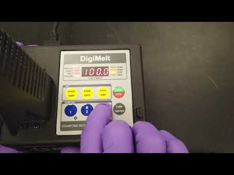 How to take a melting point