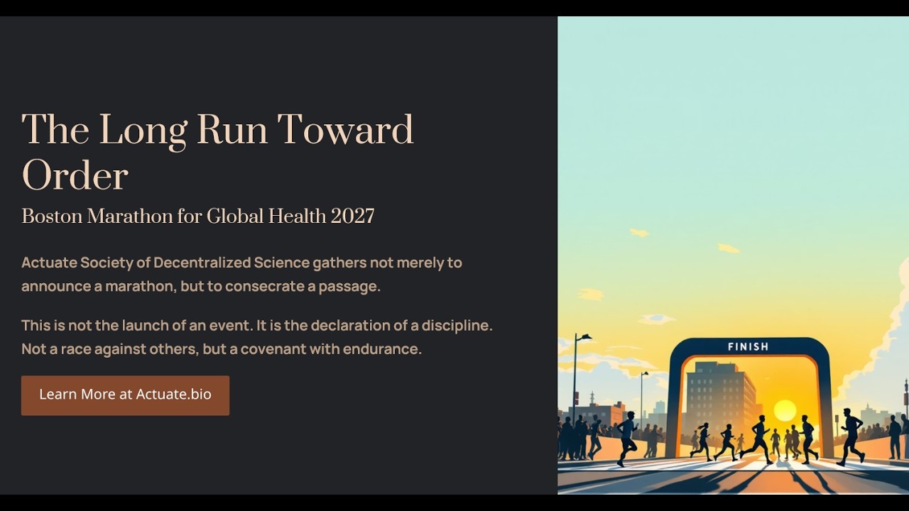 The Long Run Toward Order