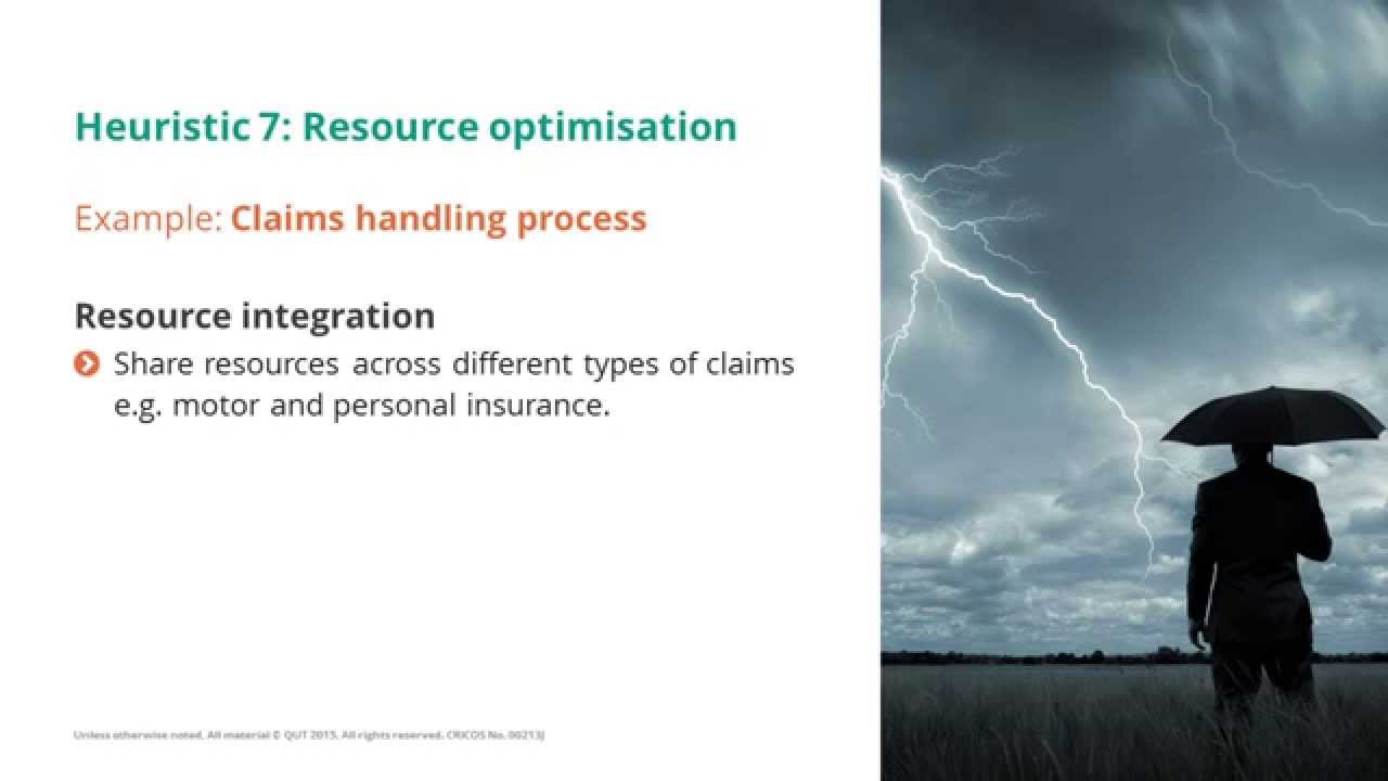 Example: Resource optimisation