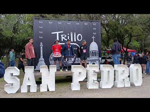 Podios 10k General Caballeros Corrida San Pedro de Durazno 