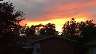 Sunset on a Sunday night