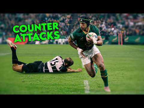 The BEST Counter Attack Tries in Rugby in 2025!