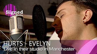 Hurts - Evelyn (performed live in their studio in Manchester)