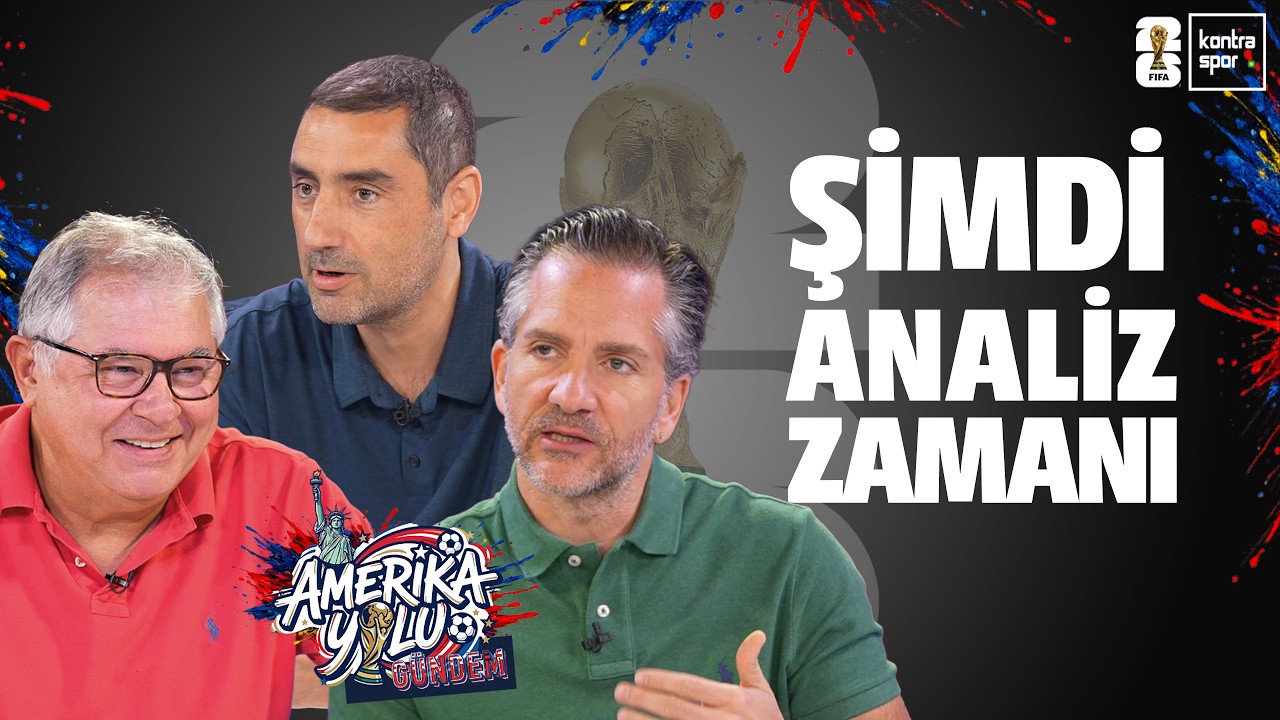 🔴 CANLI | Amerika Yolu Gündem | Fuat Akdağ, Nebil Evren, Ogan Tarhan | Milli Takım'ın hatası neydi?