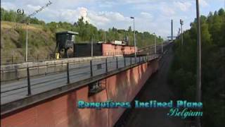 preview picture of video 'Ronquières Inclined Plane on the Brussels-Charleroi Canal'