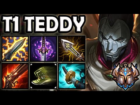 T1 Teddy JHIN ADC vs CAITLYN - Ranked Korea ✔️