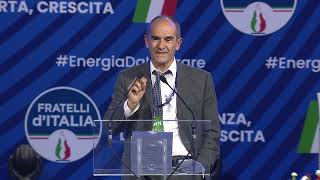 L'intervento di Cesare Pozzi docente economia applicata all'Università di Foggia alla conferenza FDI