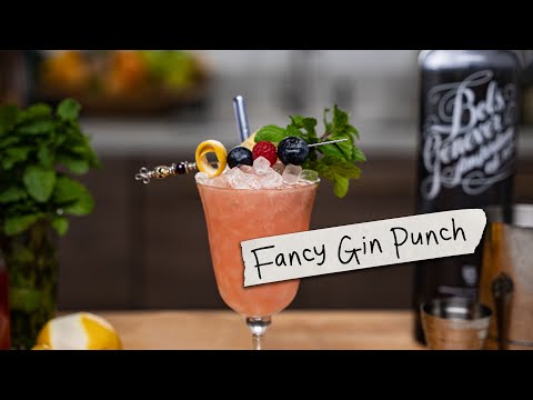 Fancy Gin Punch – The Educated Barfly