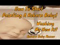 Reborn Baby Mason Gets His First Bath Starting A NEW Doll Kit
