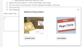 print labels in google docs