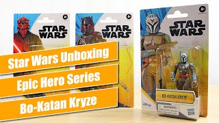Bo-Katan Kryze Epic Hero Series 4" Figure - Star Wars Unboxing