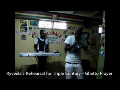 Ryveela rehearses Ghetto Prayer for Triple Century Sports Bar May 2015