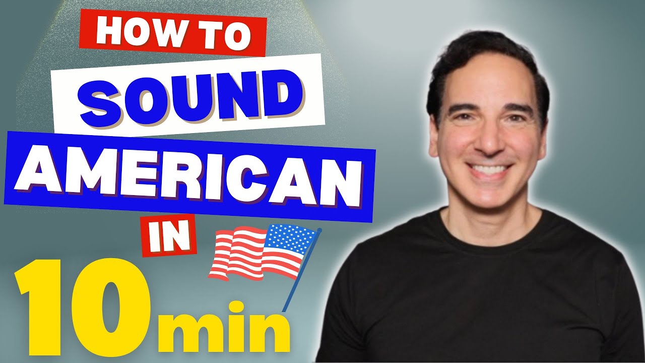 How to sound like a native American  speaker in just 10min! 🇺🇸 :  American Accent Training Practice