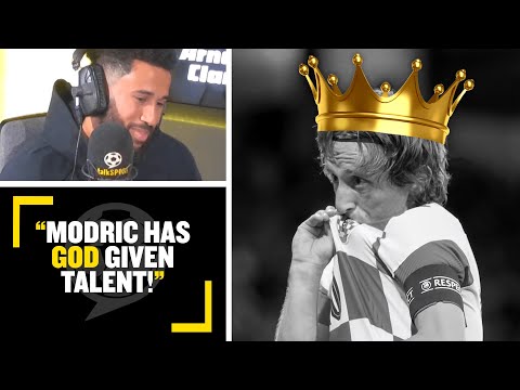 "MODRIC HAS GOD GIVEN TALENT!"👏 Andros Townsend reveals all about Croatia star Luka Modric...