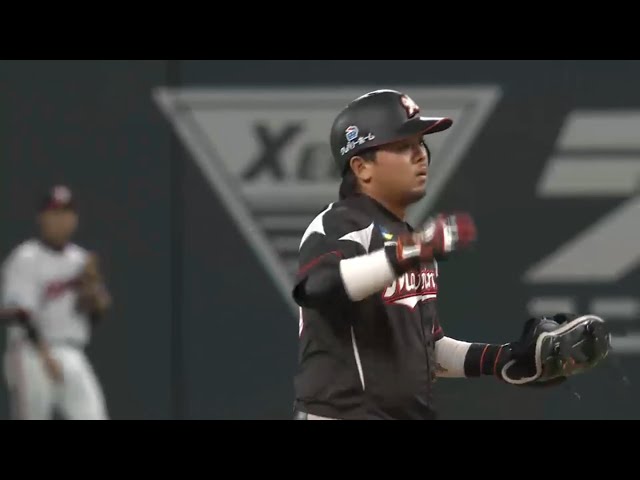 【9回表】マリーンズ・田村 ファイターズ・吉川から右中間へ意地のタイムリー!! 2016/9/18 F-M