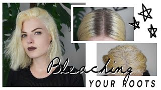 HOW TO BLEACH YOUR ROOTS | at home