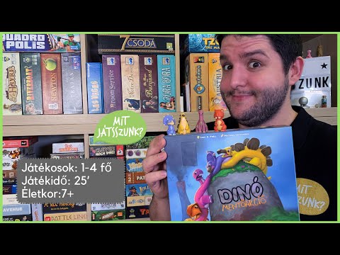 Dínó Mentőakció Játékbemutató - Mit Játsszunk?