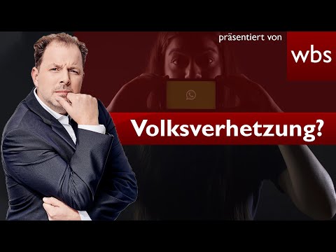 Volksverhetzung über WhatsApp trotz geschlossener Gruppe? | Rechtsanwalt Christian Solmecke