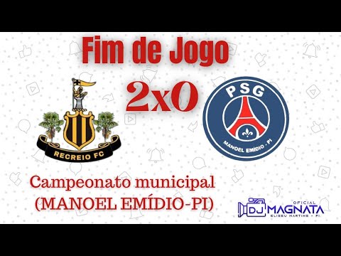 RECREIO X PSG- MUNICIPAL MANOEL EMIDIO PI. 03/03/2024