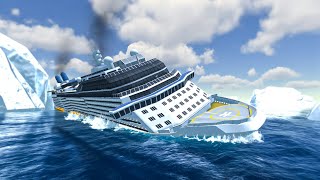 Celebrity Eclipse sinks like Poseidon | Cruise Ship Handling