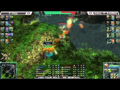 HoN Tour Cycle 1 Gold Winners - FYKU vs C1K game 1