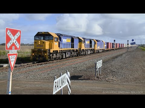 7902V Pacific National Mildura Container Train (26/6/2020) - PoathTV Australian Railways