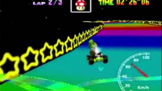 Rainbow Road SC 3lap 3'58"03 - God (PAL) - (NTSC: 3'17"96)