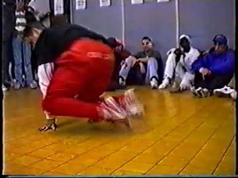 The Legendary B-Boy Crazy Legs ( @CrazyLegsRSC ) At Charleroi (1993)