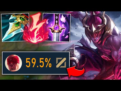 LEE SIN MID HAS A 59.5% WIN-RATE RIGHT NOW! (#1 MID LANER) ABUSE THIS!