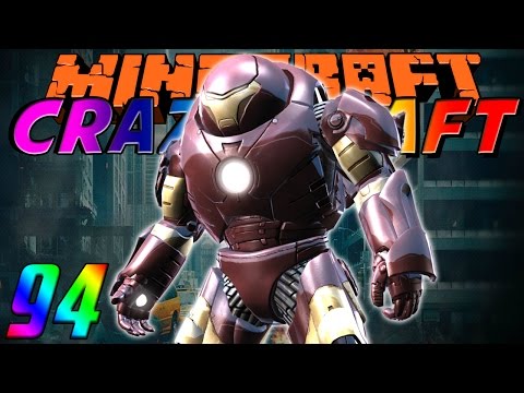 Minecraft Crazy Craft 2.0 "Avengers Hulk Buster Armour!" Ep. 94  w/ JAYG3R